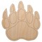 Grizzly Bear Claw Paw Unfinished Wood Shape Piece Cutout for DIY Craft Projects